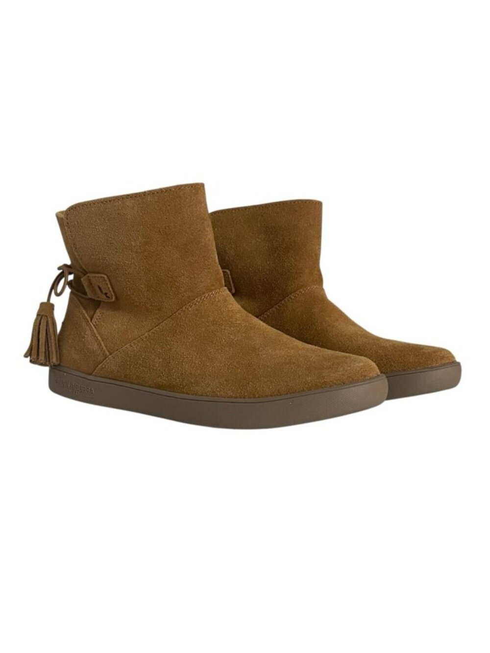 Koolaburra UGG Skyller Ankle Boots Size 6 Suede Tassel Booties Womens 1092579